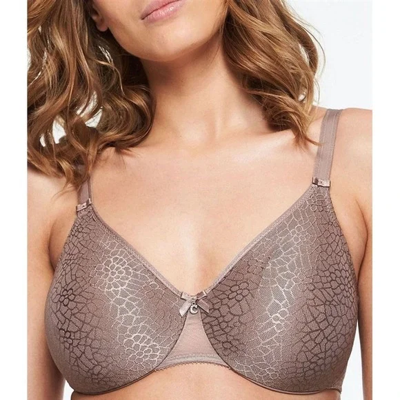 NWT Chantelle C Magnifique 32DDD Seamless Underwire Bra Taupe 1891 127202 - Picture 2 of 5